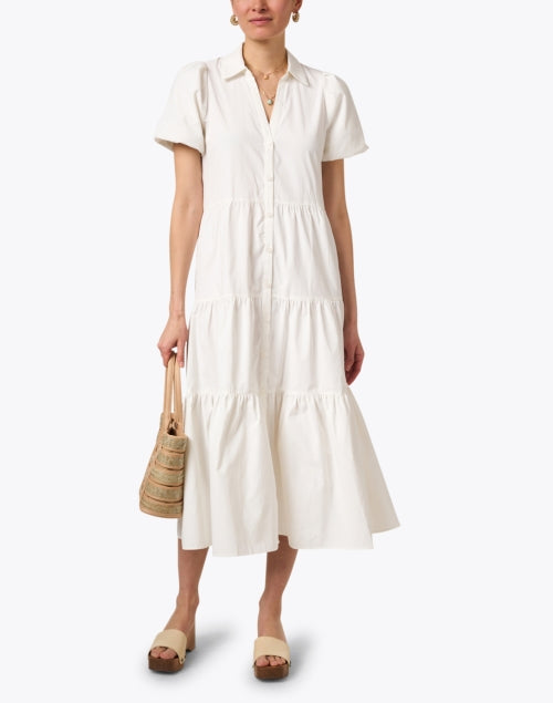 Stylish Havana Ivory Women's Midi Dress for Various Occasions