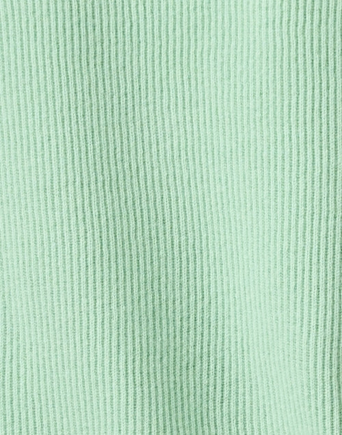 Stylish Green Cashmere Cap Sleeve Knit Sweater for Versatile Wear