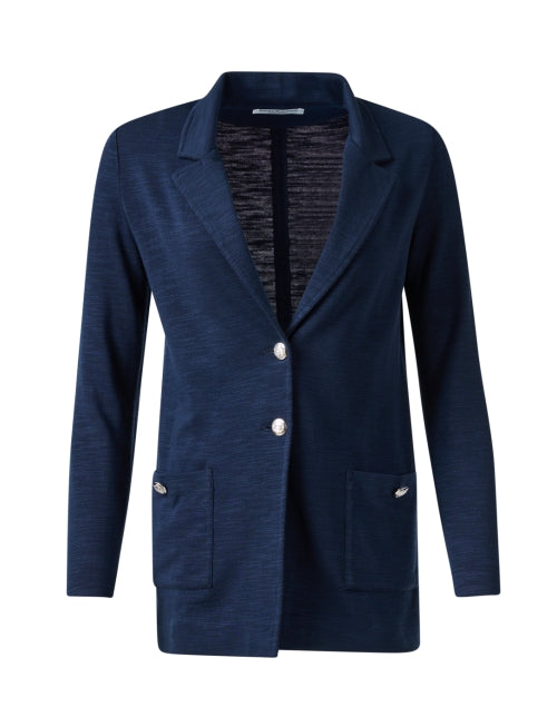Quiet Navy Men's Formal Jacket for Weekday Wear
