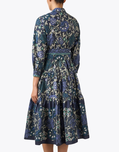 Lolita Style Blue Multi-Printed Fashion Dress