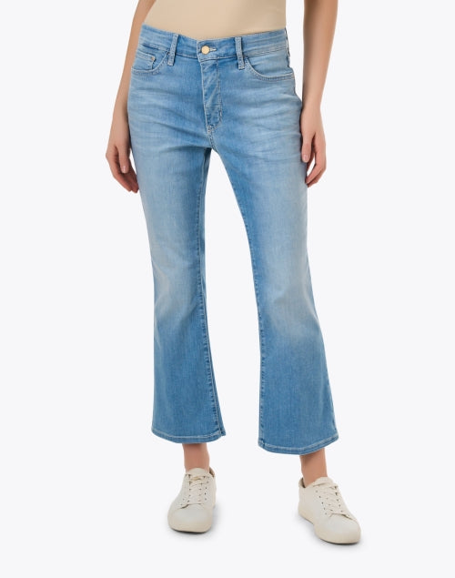 Stylish Dream Light Wash Women's Kick Flare Denim Jeans
