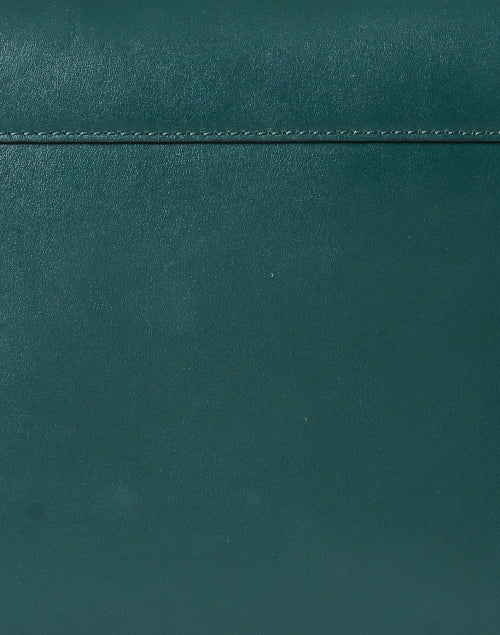 Stylish Vancouver Forest Green Leather Women's Crossbody Handbag