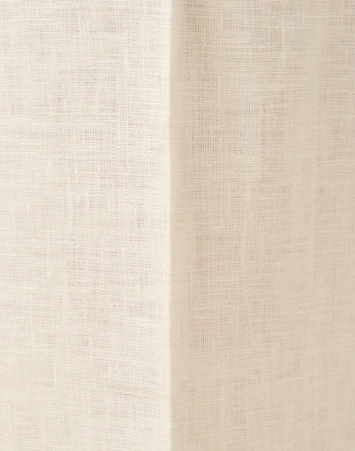 Beige Colored Wide-Leg Linen Pants for Effortless Style