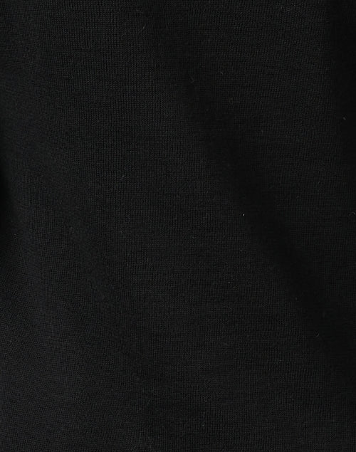 Stylish Black Pima Cotton Women's Boatneck Sweater for Everyday Wear