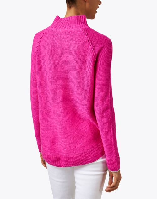 Pink Luxury Cashmere Knit Sweater for a Polished Look