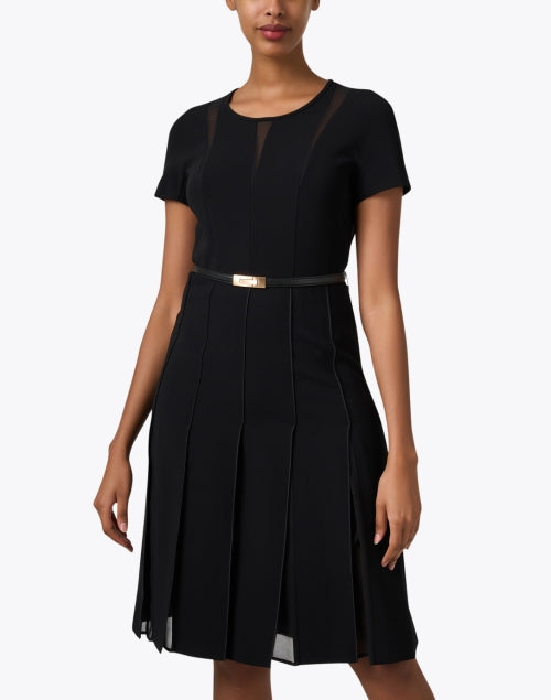 Max Mara Studio Papaia Women's Elegant Little Black Mini Dress