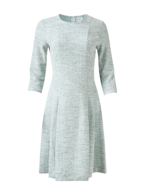 Chloe Kristyn Light Blue Tweed Women's Dress for Various Events