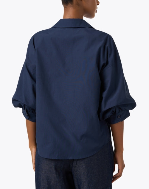 Navy Blue Kate Women's Blouse Top