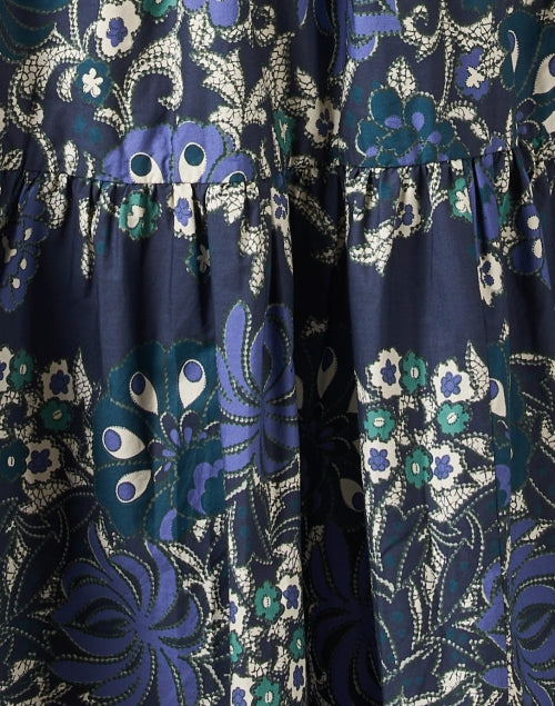Lolita Style Blue Multi-Printed Fashion Dress