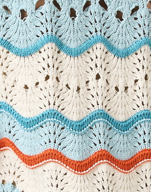 Fyder Multi - Patterned Cotton Blend Knit Sweater for the New Season