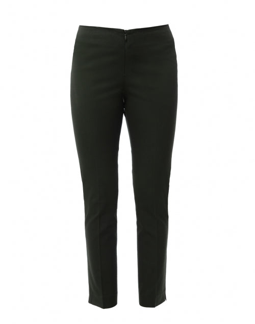 Stretchable Olive Green Cotton Pants by Jerry - A Comfortable Style