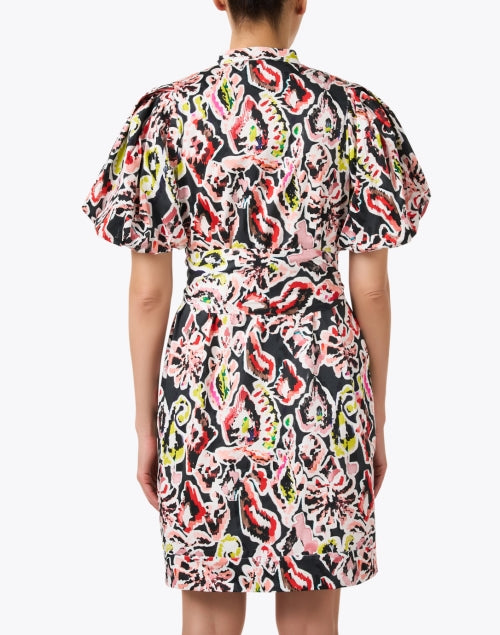Chloe Kristyn's Dara Ikat Printed Cotton Women's Shirt Dress for Work and Weekend