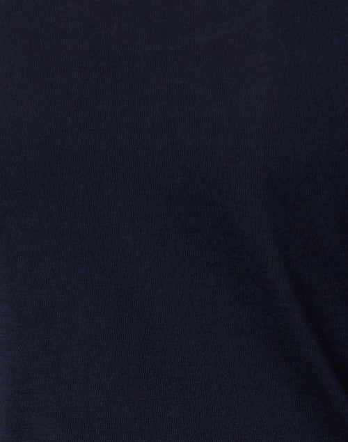 Navy Jules Paramount Knit Pull - On Wide - Leg Trousers