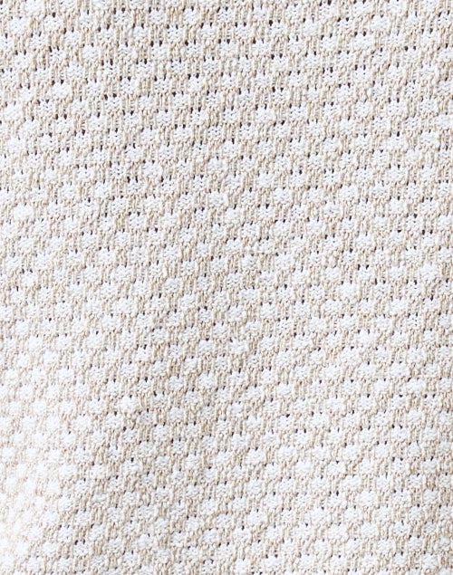Beige Cotton Blend Sipario Casual Jacket for Work and Weekend