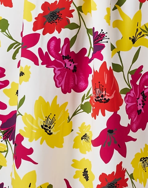 Stylish Lastemylar Dress with Multi-Floral Print for All Occasions