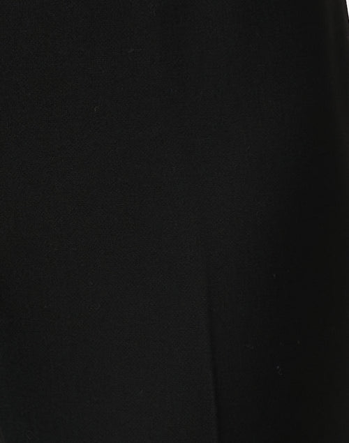 Stylish Black Stretch Pull-On Ankle-Length Slim-Leg Pants