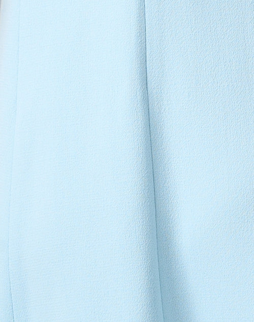 Stylish Tabitha Blue Women's Wool Crepe Mini Dress