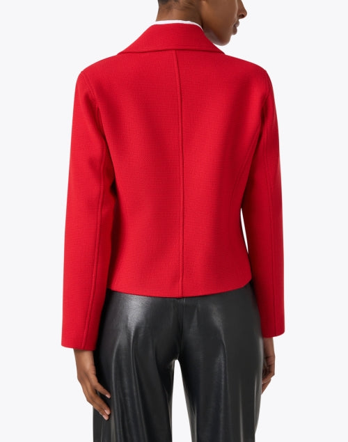 Stylish Red Double - Breasted Fall Jacket by Elliott Lauren