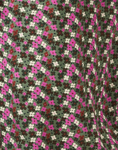 Rosabella Timeless Floral Print Shirt Dress