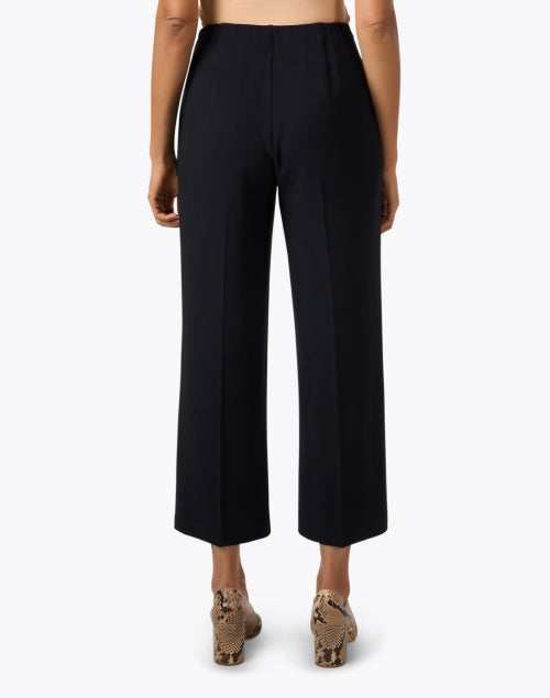 Carter Men's Black Wide-Leg Cropped Casual Pants by Brochu Walker