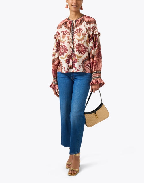 Mother's Premium Blue Straight-Leg Ankle-Fit Denim Jeans