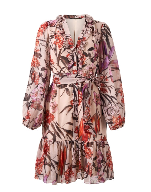 Stylish Samara Women's Floral Print Shirt Dress