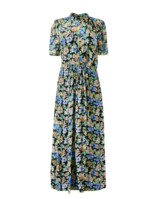 Thelma Women's Multi Floral Printed A-Line Dress