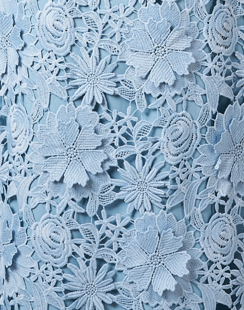 Abbey Glass Women's Stunning Vera Blue 3-D Lace Evening Dress