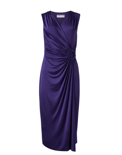 Chiara Boni La Petite Robe's Stunning Adma Purple Evening Dress