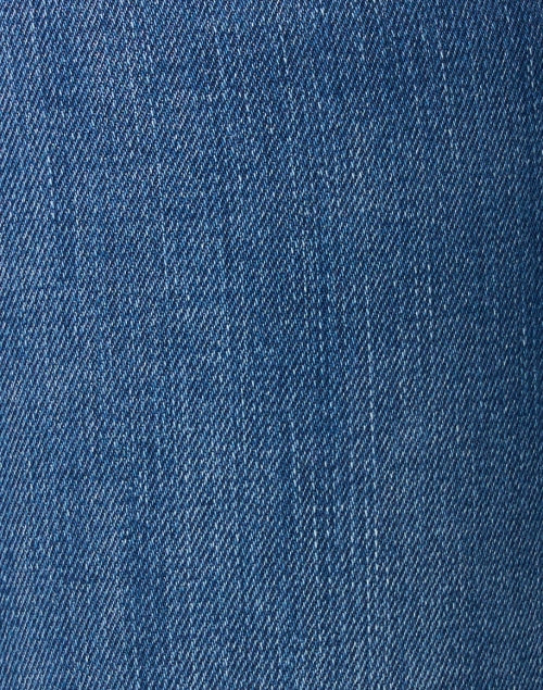 Stylish Dazzling Blue Stretch Skinny Ankle - Frayed Jeans