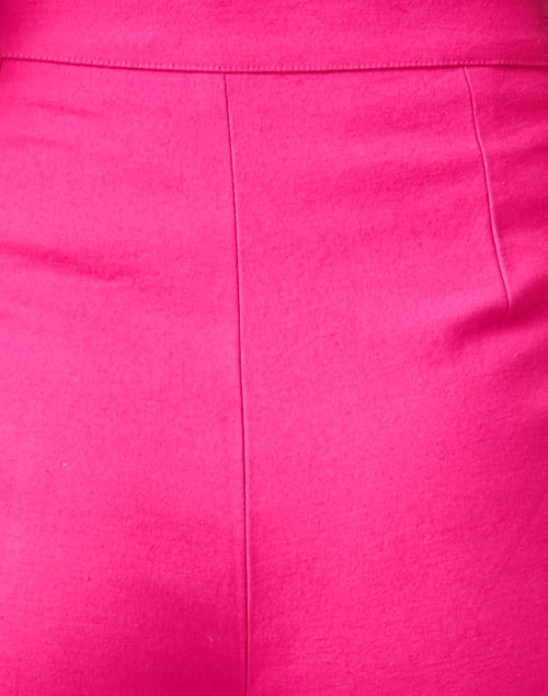 Stretchy Pink Cotton Lucy Pants for Women - Ideal Slim - Leg Bottoms