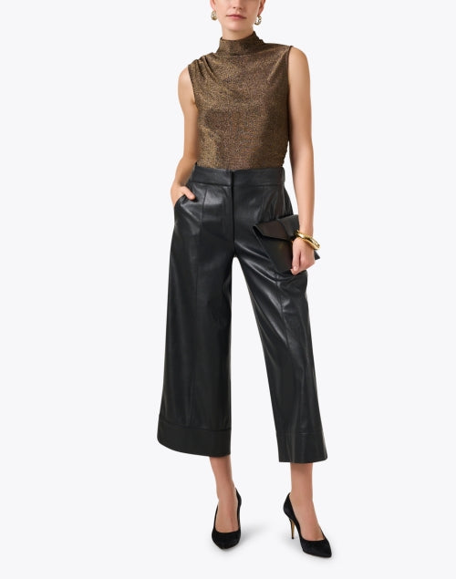 Veronica Beard Mylie Gold Sleeveless Women's Fashion Top