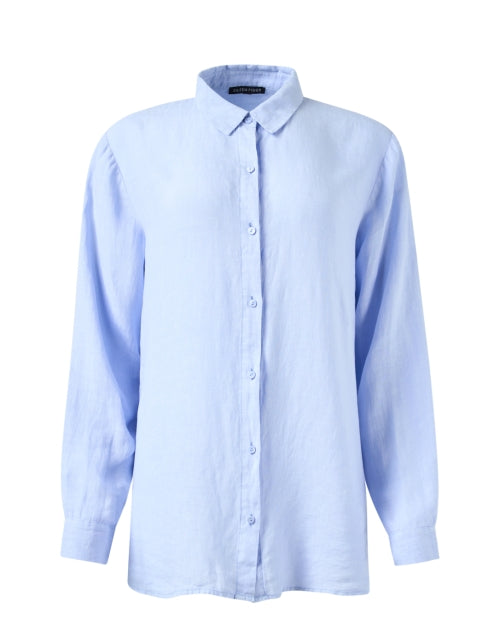 Stylish Blue Linen Casual Shirt for Everyday Wear