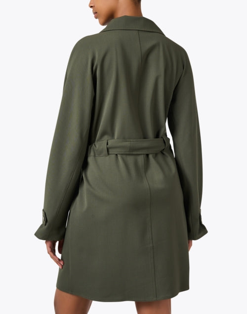 Elegant Weekend Max Mara Brioso Mini Green Dress