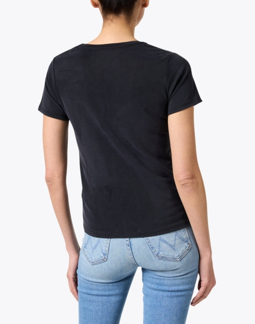 Stretchy Black Women's Fashion Top