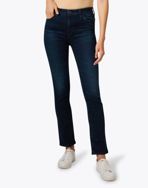 AG Women's Mari Style Dark Blue Super Stretch Lightweight Denim Jeans for Women