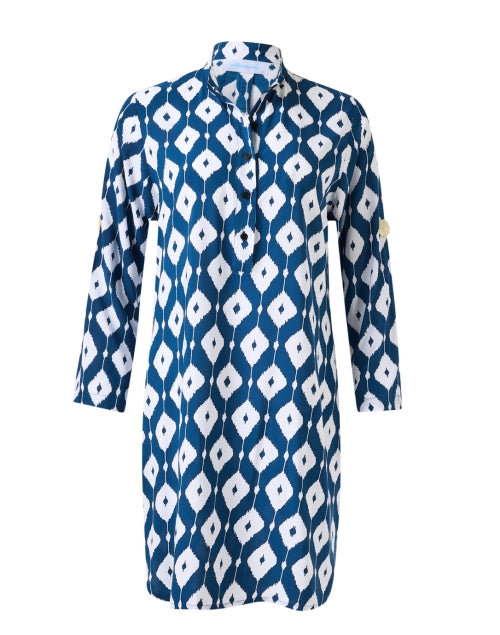 Navy Printed Day Tripper Women's Dress for Casual Outings