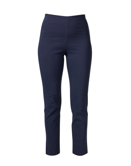 Navy Stretch Pull - on High - rise Equestrian Pants for Modern Women