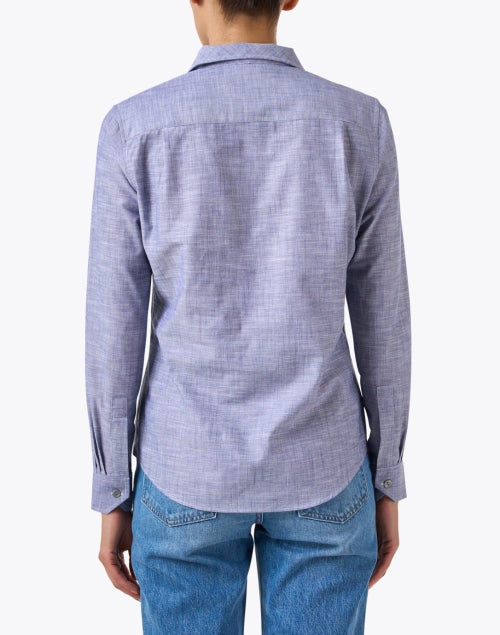 Exquisite Signature Cotton Chambray Shirt for Women