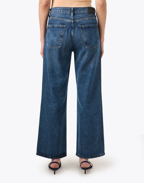 Citizens of Humanity's Premium Annina Wide - Leg High - Waist Jeans
