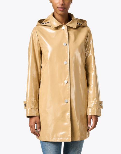 Iconic Light Tan Princess Waterproof Slicker Raincoat for the New Season