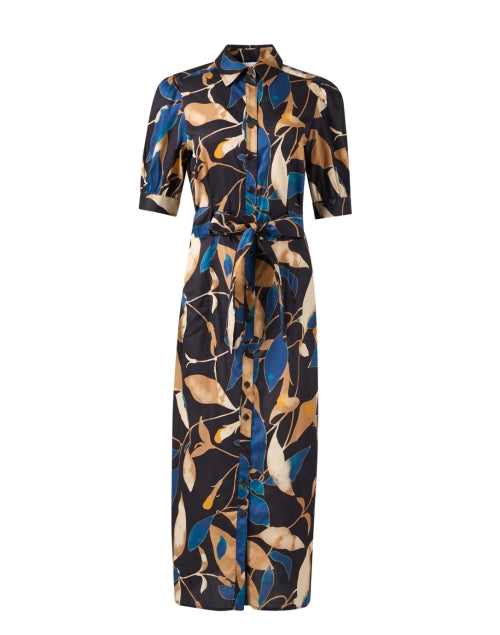 Stylish Harper Multi-Print Cotton Shirt Dress for a Flattering Look