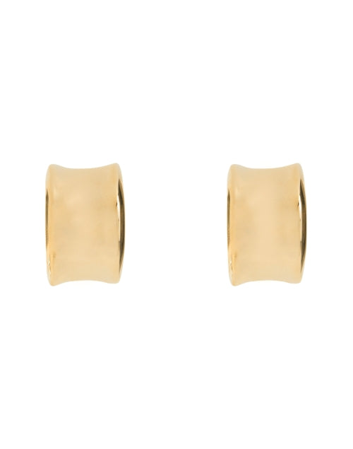 Stylish Gold Clip-On Hoop Earrings for Everyday Elegance