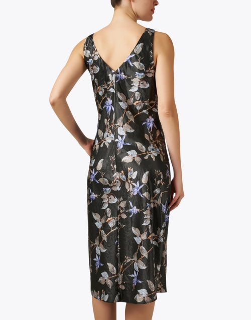 Eden Brand Multi - Patterned Satin Women's Evening Dress