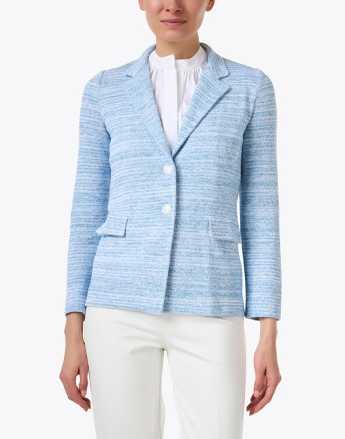 Sanremo Men's Lightweight Blue Casual Jacket for Weekday Wear