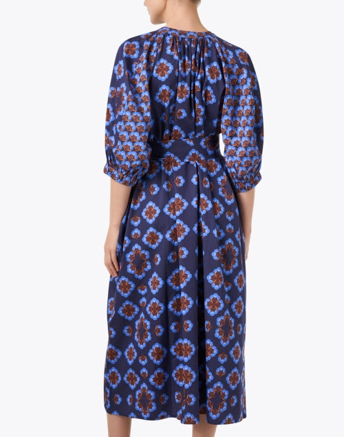 Stylish Mandi Dress with Charming Indigo Print