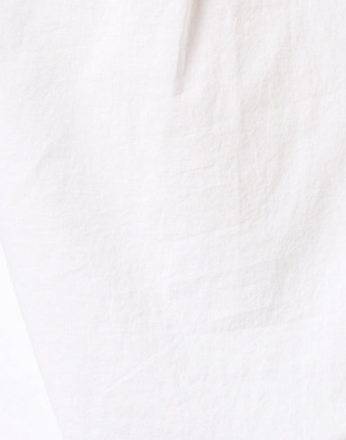 Stylish Beau Lightweight White Cotton Poplin Shirt for a Versatile Look