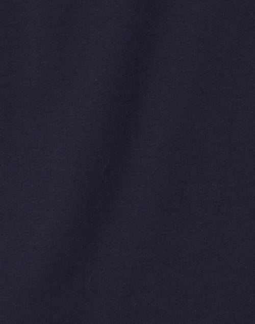 Navy-Colored Christy Cotton Modal Blend Everyday T-Shirt