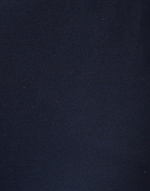 Navy Women's Tricotina Pull - On Flare - Leg Ankle - Length Pants