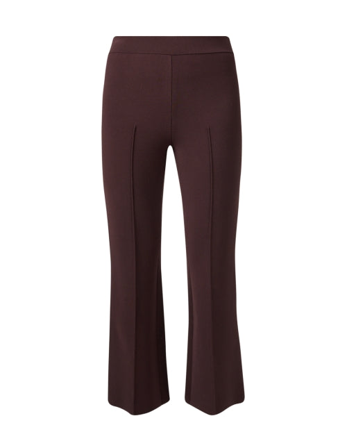 Stylish Rene Stretch Blend Chocolate Brown Flare Leg Pant